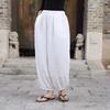 Cotton Linen Loose Fit Pants For Women Summer Boho Style Casual Trousers