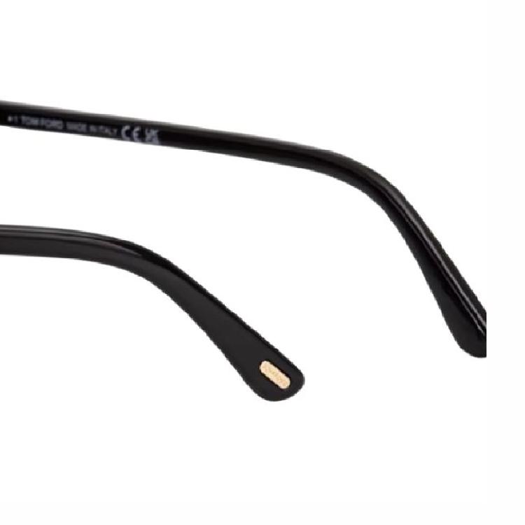 TF Personality Design Square Sunglasses Unisex sunglasses Black Gold TF5683-B_001_54