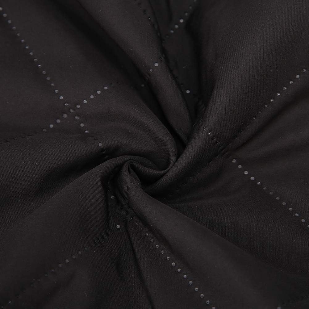 Weiyirot Coffee Machine Cover, Dustproof, Home Appliance Cover, Black, Cotton, Compact, Portable, Drip Coffee Maker Protection, For Home & Travel