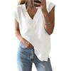 Women's Summer New V-neck Sleeveless Casual Loose Pullover Sweater Vest