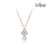 [LeShop] 14K Twinkle Pearl Necklace (Gold Plated)_LJ5120BRN