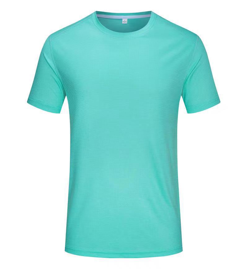 

Мужская футболка с коротким рукавом из ледяного шелка, быстросохнущая: Дышащий, Приталенный, Супермягкий Летний Топ для Занятий Спортом на Открытом Воздухе L светло-синий