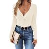 Maglione da Donna con Scollo a V Nodo Intrecciato a Maglia Manica Lunga Vestibilità Aderente Top Pullover Casual Tessuto Morbido Elastico