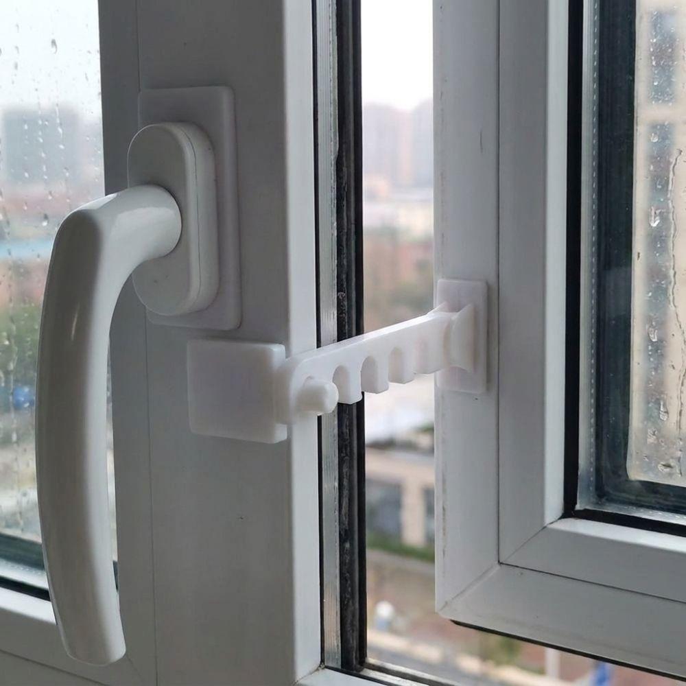 5 Gears Window Opening Limiter 3D Printed Child Safety Window Lock Apartment Balcony