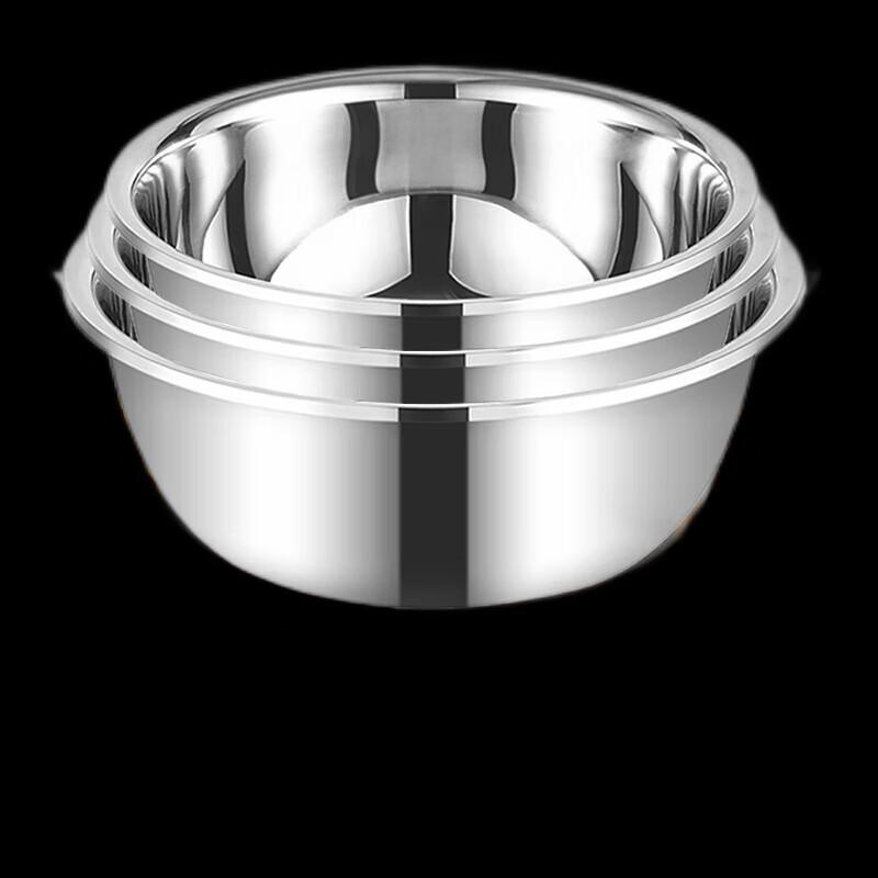 Yiyouxin Thickened Stainless Steel Mixing Bowl and Colander Set