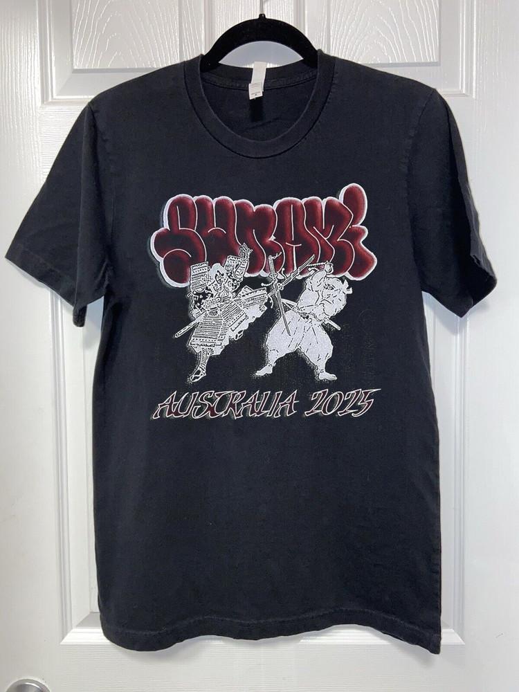 

Rare SUNAMI Band AU Tour 2025 Short Sleeve T Shirt Black All Size OB1077 Unisex T-Shirt XXXL