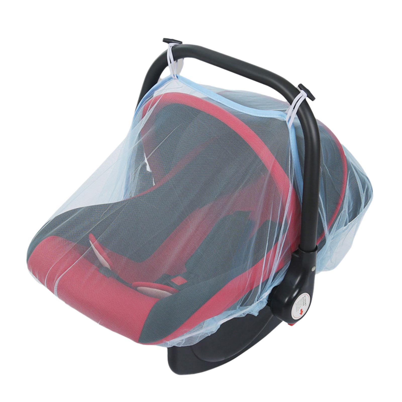 

Москитные сетки для детского автокресла, сетчатый чехол для детской люльки, летний защитный чехол от насекомых для прогулок ребенка на свежем воздухе синий