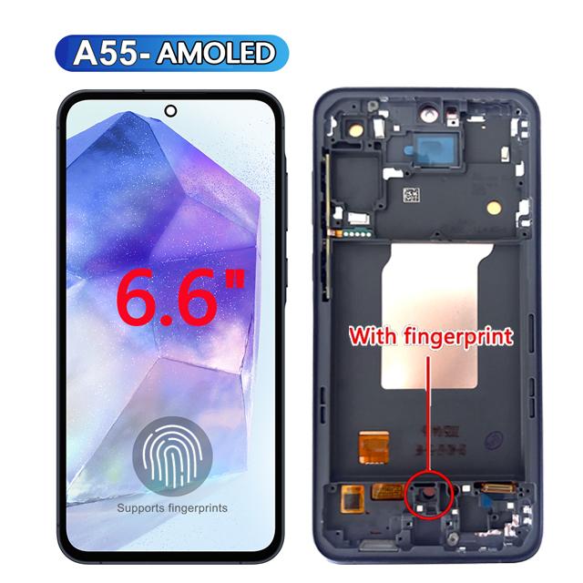 AMOLED displejs Samsung Galaxy A55 5G