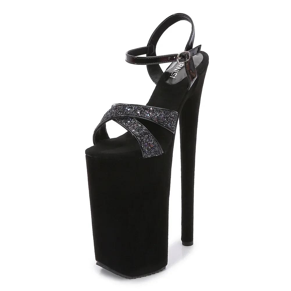 26cm/16 Palcové Striptérské Vysoké Podpatky 2025 Boty na Pole Dance Dámské Sexy Show Sandály Párty Klub Platforma Vysokopodpatkové Párty Boty