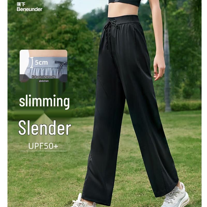 Beneunder Women s Ice-Touch Wide-Leg Sun Protection Pants