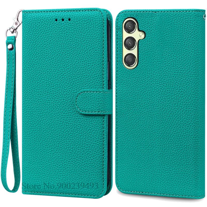 Για Samsung Galaxy A25 Θήκη Μαλακή Σιλικόνη Δερμάτινη Αναδιπλούμενη Θήκη Για Samsung A25 5G SM-A256B/DS Κάλυμμα Βιβλίο Πορτοφόλι Coque Θήκες Τηλεφώνου