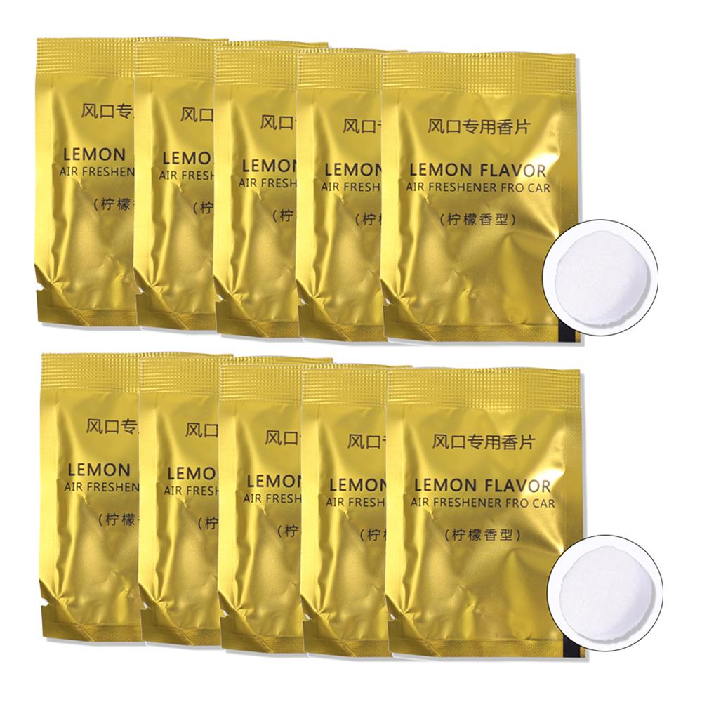 Fragrance Tablets for Car Vents Universal Air Freshener Auto Air Outlet Aromatherapy Clip Perfume Diffuser Fragrance Supplement