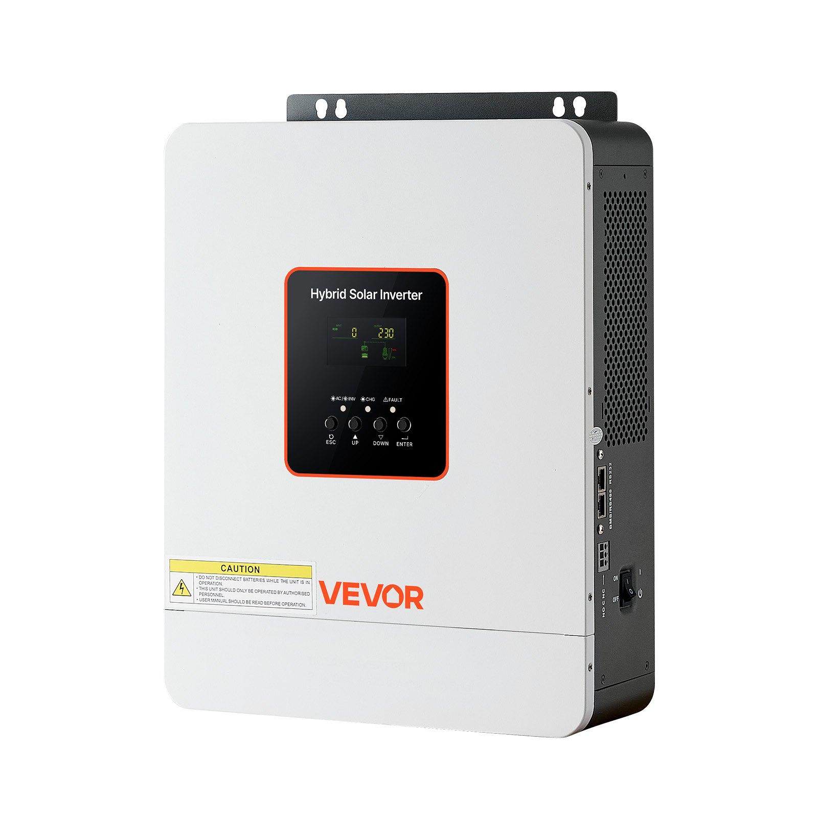VEVOR 3000W Hybrid Solar Inverter, 24V