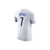 Nike Kevin Durant No. 7 Logo Letter and Number Print Short Sleeve T-Shirt Men