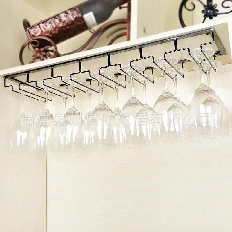 Wine Glass Rack - Upside Down Red Wine Goblet Hanging Storage & Home Decor