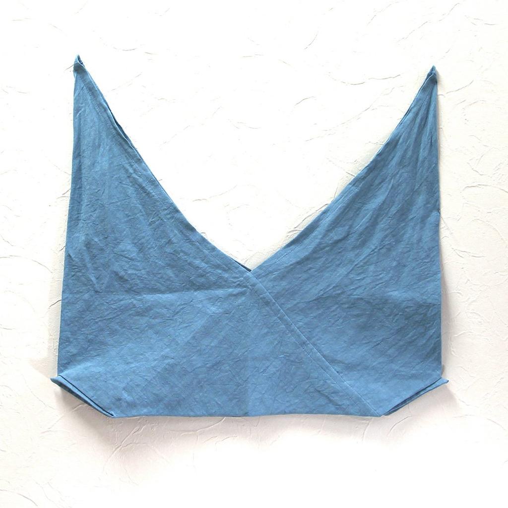 linen furoshiki light blue [Matsunoya] Sun-dried bag/color