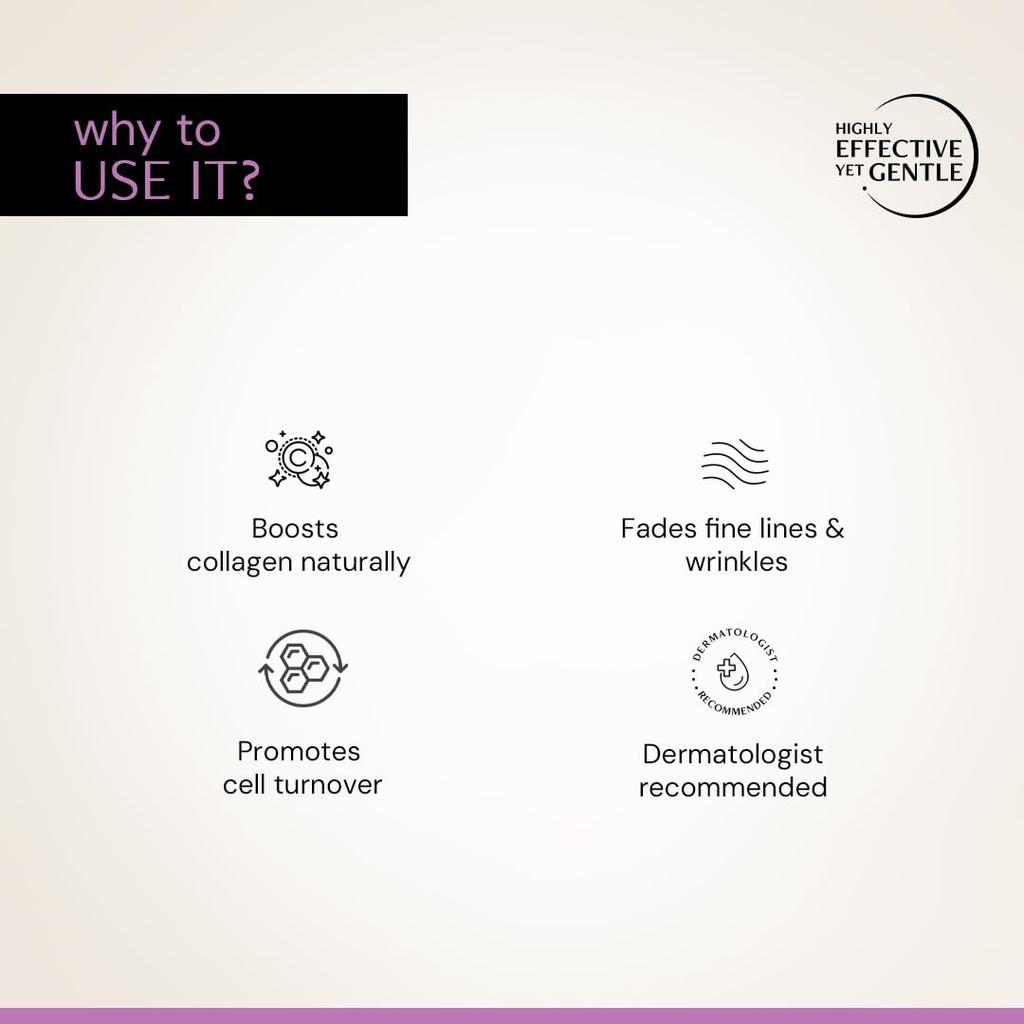 Deconstruct 0.1% Retinol Night Cream with 1% Beta-Glucan Complex | Beginner Friendly | Anti-Aging Night Cream for Fine Lines and Wrinkles | For Wom