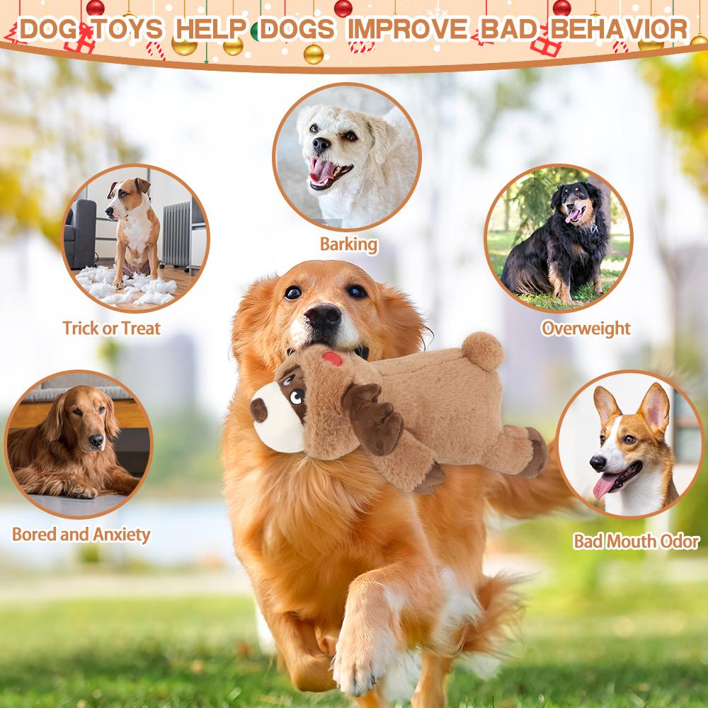 Calming Aid, Comfort Toy for Behavioral Training, Dog Cat Plush Toy with Heartbeat-Batteries not included