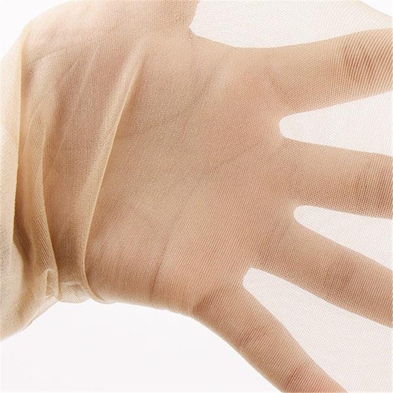 Ultra-Thin Summer Breathable Skinny Tights Pole Dance Open Toe Fingerless Pantyhose Clubwear Anti-Hook Transparent Stockings
