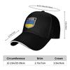 Ukraine National Flag In Coat Of Arms Ukrainian Adjustable Hat Golf Baseball Caps Unisex   Baseball Cap Casual Outdoor Hats