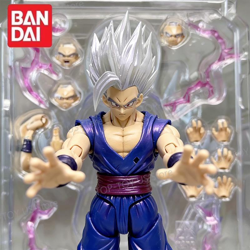 SHF Dragon Sphere Exclusive: Son Gohan Beast Animation Action Figure | POLYVINYL CHLORIDE Movable Super Saiyan Miniature | Collector's Edition