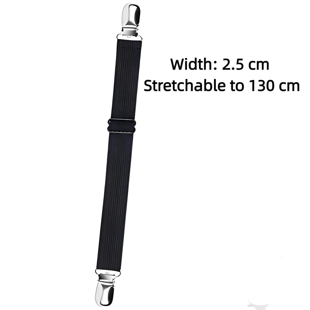Adjustable Elastic Sheet Straps Heavy-Duty Sheet Holders And Shoulder Straps
