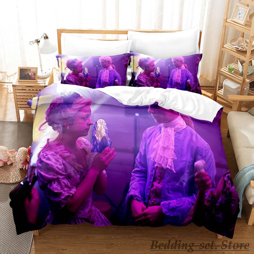 

Комплект постельного белья Young Royals TV Single Twin Full Queen King Size Bed Set Aldult Kid Bedroom Duvetcover Sets parure de lit Bed EU Single(135x200cm)