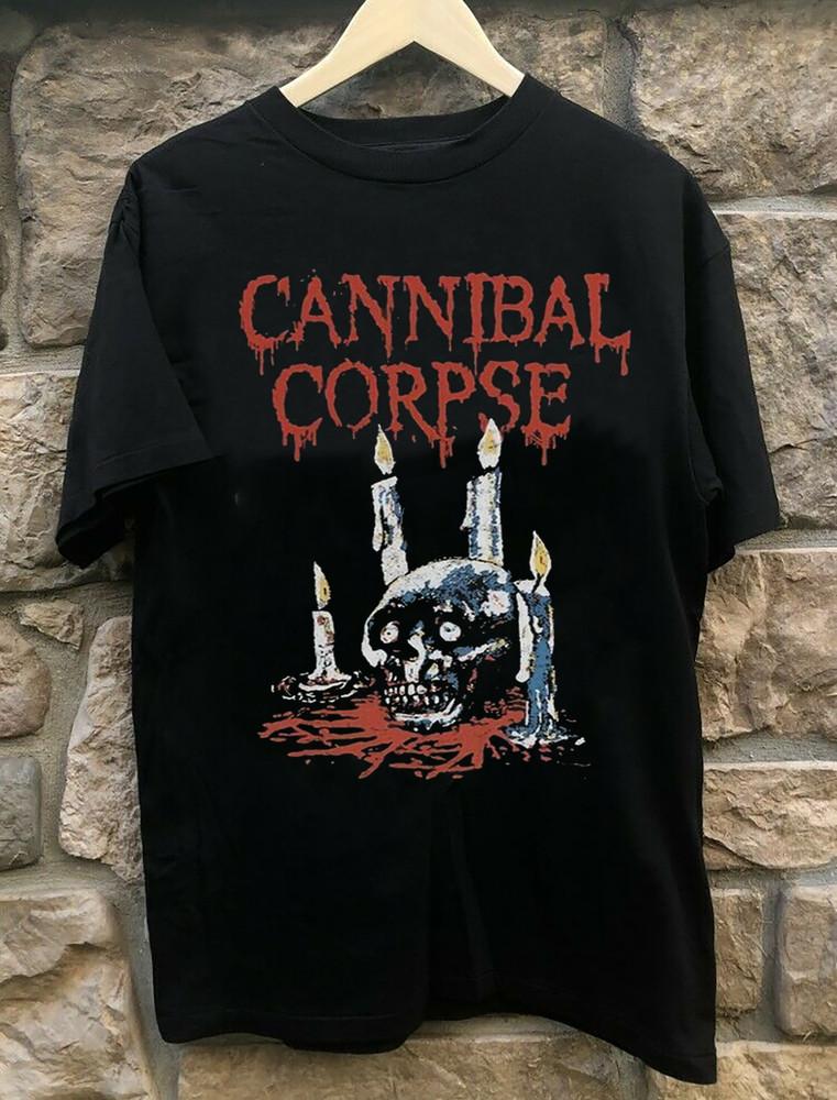 Коллекция Cannibal Corpse Футболка Хлопок Черный Все Размеры Унисекс XXL