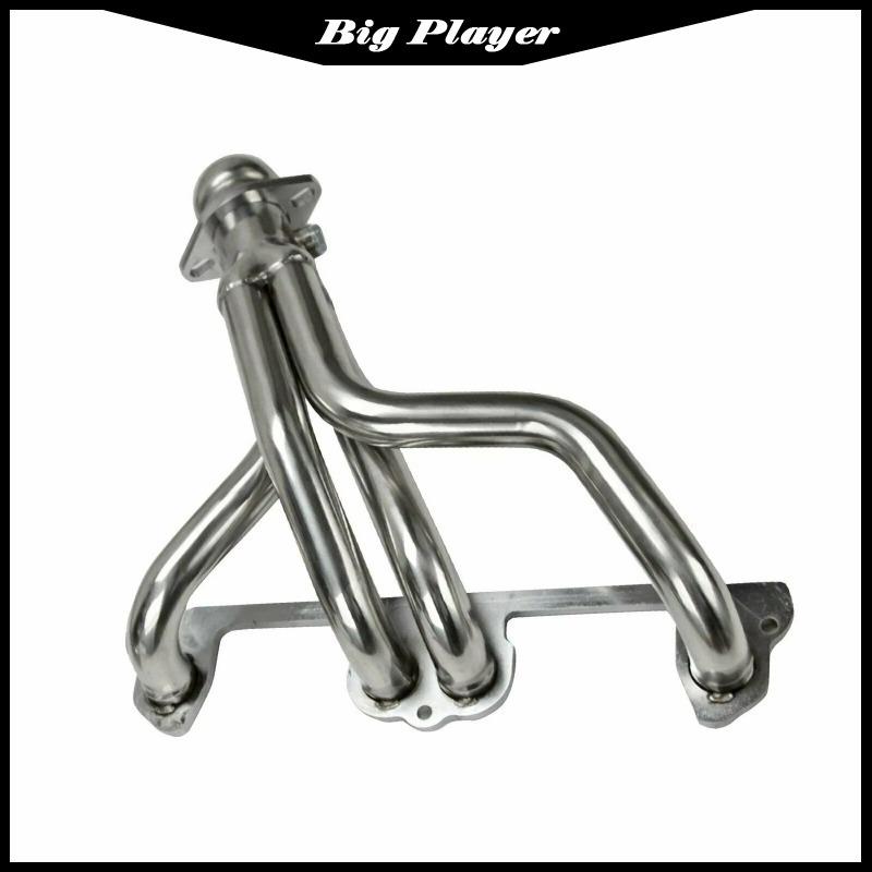 

High Quality Exhaust Pipe Stainless Steel For Jeep Wrangler YJ 1991-1995 2.5L L4 Stainless Manifold Header W/Downpip EH28267 EH28267-Silver