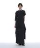 Partimento Woman Deconstructed Tee Maxi Skirt_Navy