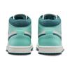 Air Jordan 1 Mid SE Bleached Turquoise Women Sneakers Blue Barely-Green Sail DZ3745-300