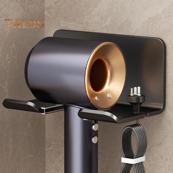 Uchwyt na suszarkę do włosów, ścienny stojak do przechowywania prostownicy do włosów, łatwy montaż, organizer łazienkowy, wieszak druciany do uporządkowanego przechowywania