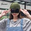 Travel Sunshade Accessories Pilot Goggles Baseball Cap, Integrated Foldable Design, Adjustable UV Casual Hat Resistant Sun for Outdoor Sports