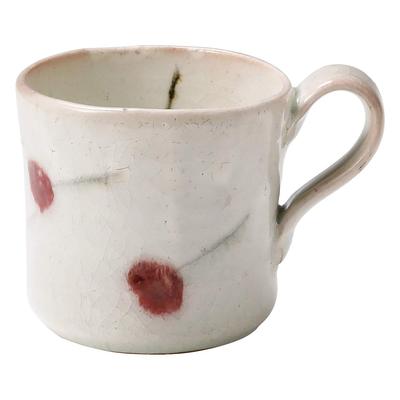 Marui Seito Shigaraki Ware Hechimon Demitasse Cup Mini Mug Cherry Blossom Design, Approx. 250ml Capacity, Ceramic, Made In Japan, MR-3-3342