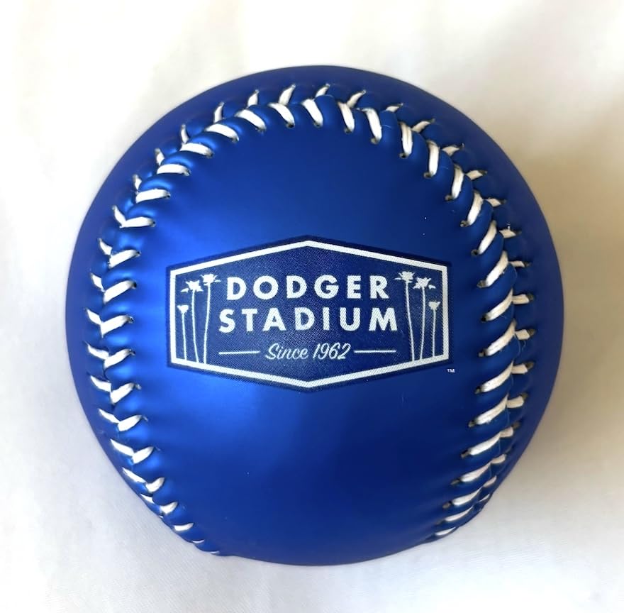 Los Angeles Dodgers Vs. New York Yankees 2025 Replica Ball, Blue, Dodger Stadium Memorial [Parallel Import]