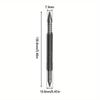 1pc Spring Tool Hammerless Nail Set Center Holes Punch Spring Loaded Marking Metal Woodwork Drill Bit Door Pin Removal Tool