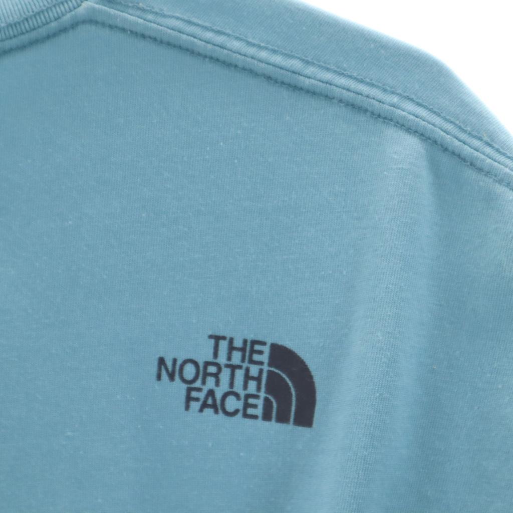 THE NORTH FACE Short sleeve T-shirt L light blue Outdoor NT32335X Men's Used