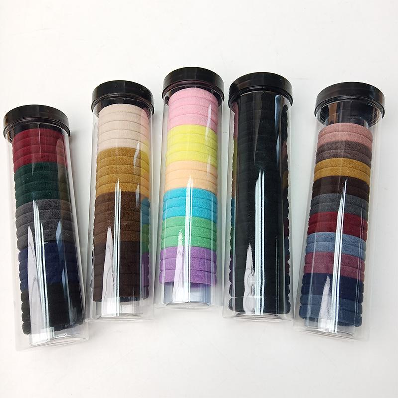 Buy 20pcs Women's Seamless High-elastic Hair Ring, Durable Hair Rope ...