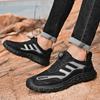 Sneakers Men's 2025 New Autumn Soft-soled Breathable Fashion Versatile Button Shoes One-pedal Casual Shoes Jogging Shoes