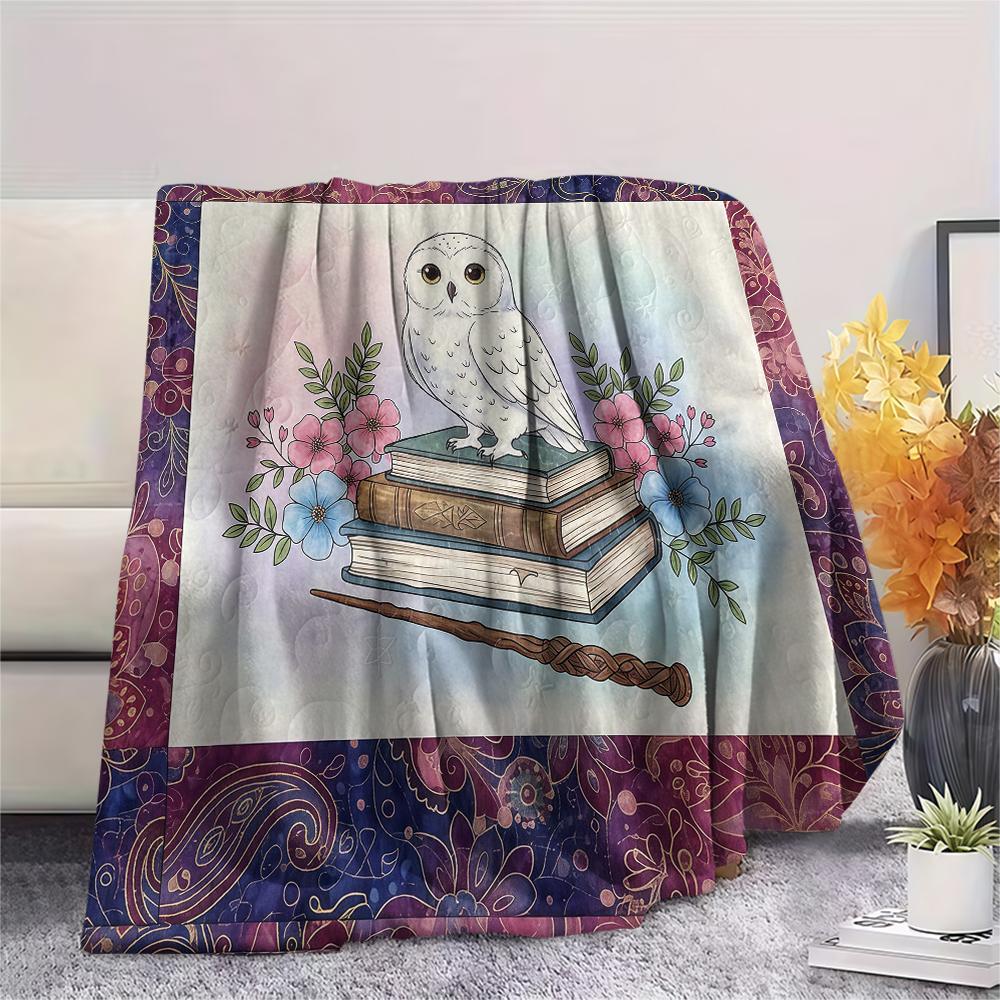 1 Stück Flanelldecke mit Cartoon-Druck, Hohe Qualität, Bequem für alle Jahreszeiten, Heimdekoration, Wärme und Komfort, Perfekt als Weihnachts- oder Geburtstagsgeschenk
