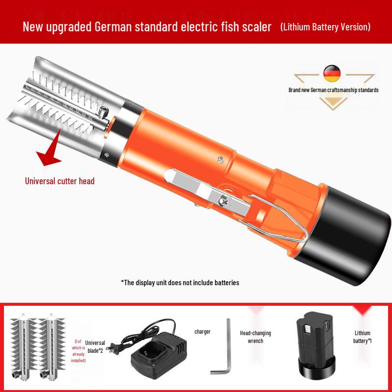 Aijiu Electric Automatic Fish Scaler and Scraper Tool