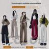 Women's High-Waist Corduroy Wide-Leg Pants - Autumn/Winter 2024 Collection