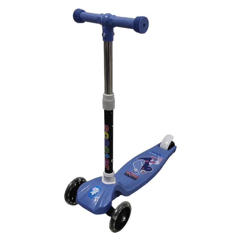 Wow Custom Folding Scooter with Handbrake: Ideal for City Commute, Students, and Children