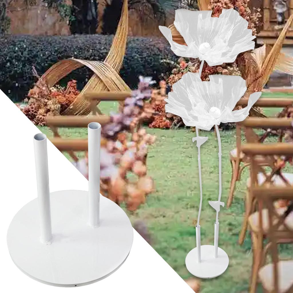 Iron Art Floral Arrangement Stand for Flower Crown Centerpiece Artificial Flowers DIY Craft Home Decoration