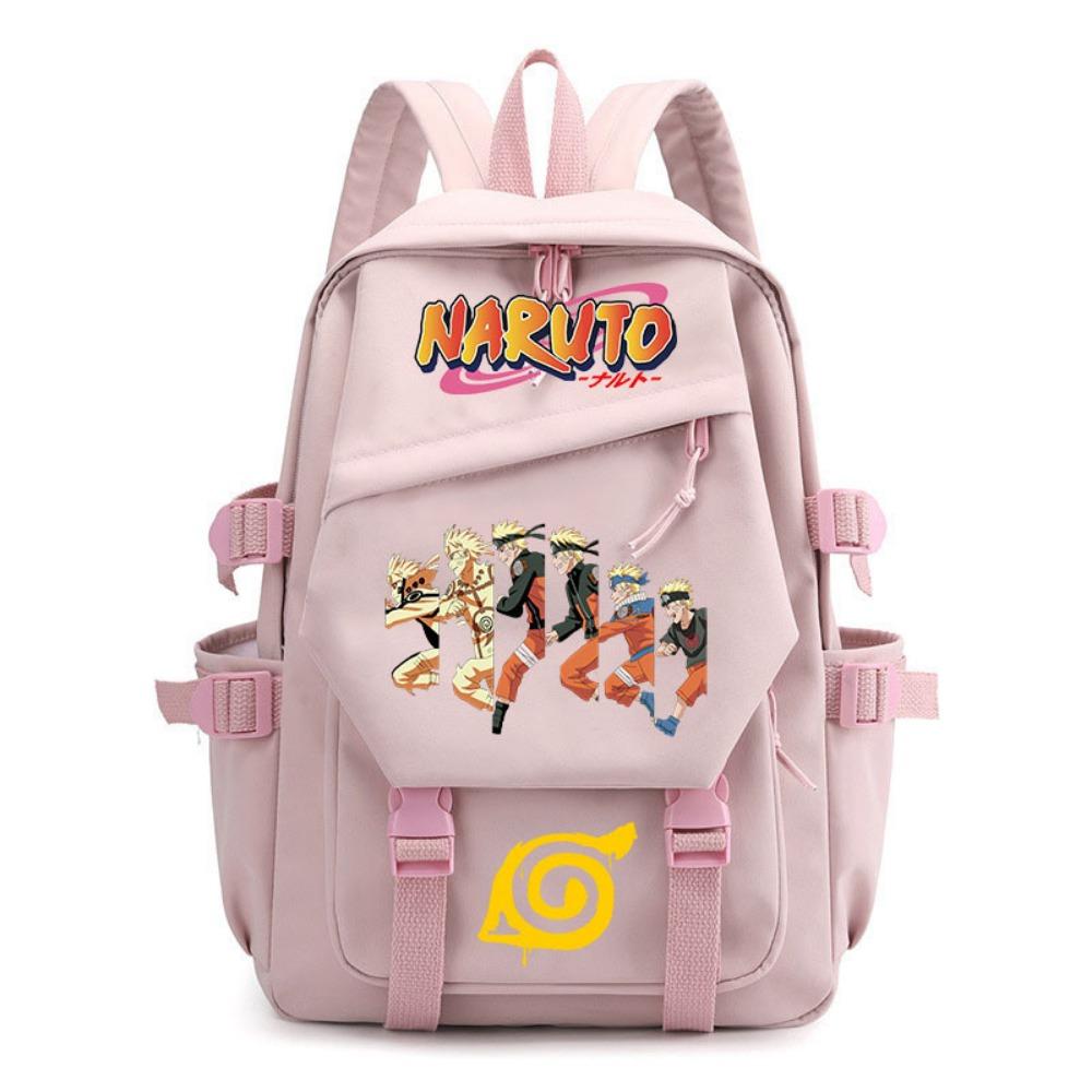 Anime Naruto Schoolbag Children's Backpack Elementary School Bag Boys and Girls Junior High School Students College Students Campus Backpack