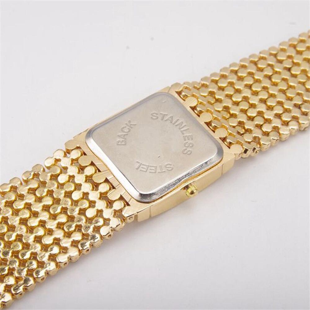 Luxury Diamonds Quartz  Watches for Women Square Dialsilver Band Ladies Dress Crystal Wristwatch Elegant Bracelet Kadın Saat