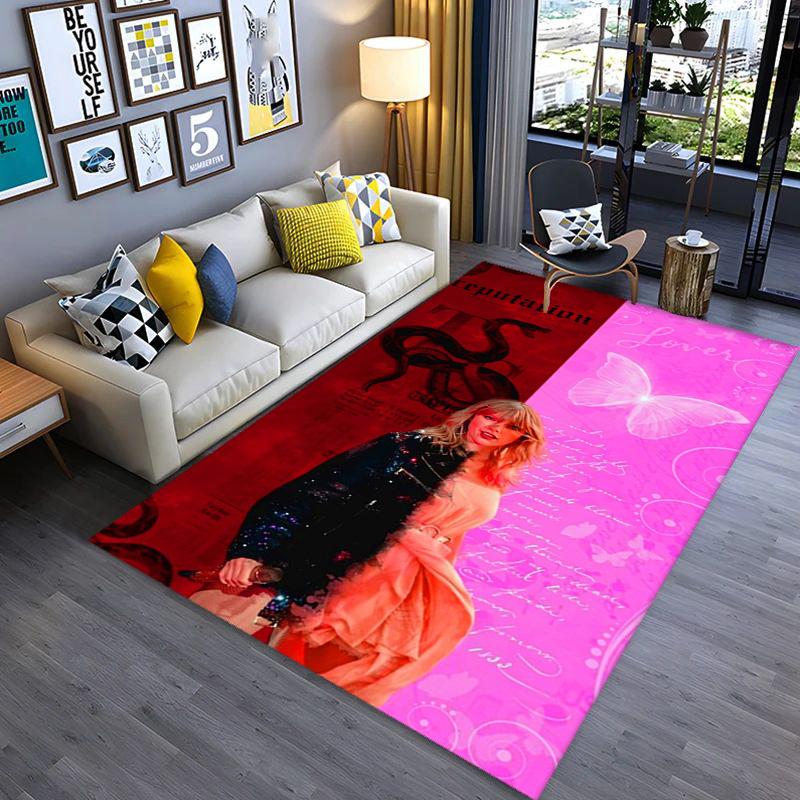Starry Dreams Rainbow Hues carpet Living room and bedroom mats floor mats Dormitory decoration Room Fashion