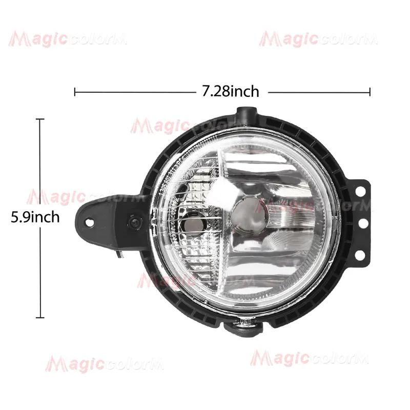 Front Bumper Fog Light For BMW Mini Cooper R55 R56 R57 R58 R59 2006-2014 Fog Lamp Driving Headlight Car Accessories 63172751295