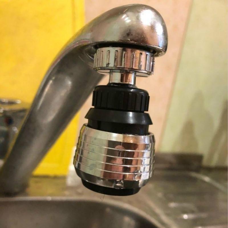 360 Rotate Swivel Faucet Water Filter Adapter Water Purifier Saving Tap Aerator Kitchen Accessories