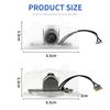 For Honda Ac2Pcs LED Car Door Welcome Light Projector Ghost Shadow Courtesy Lamp for Honda Accord Elysion CR-Z Odyssey SPIRIOR Accessories